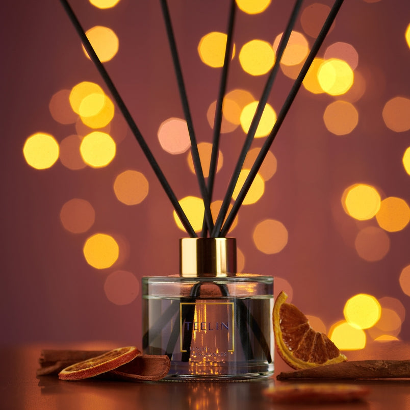 Teelin diffuser with dried orange and cinnamon